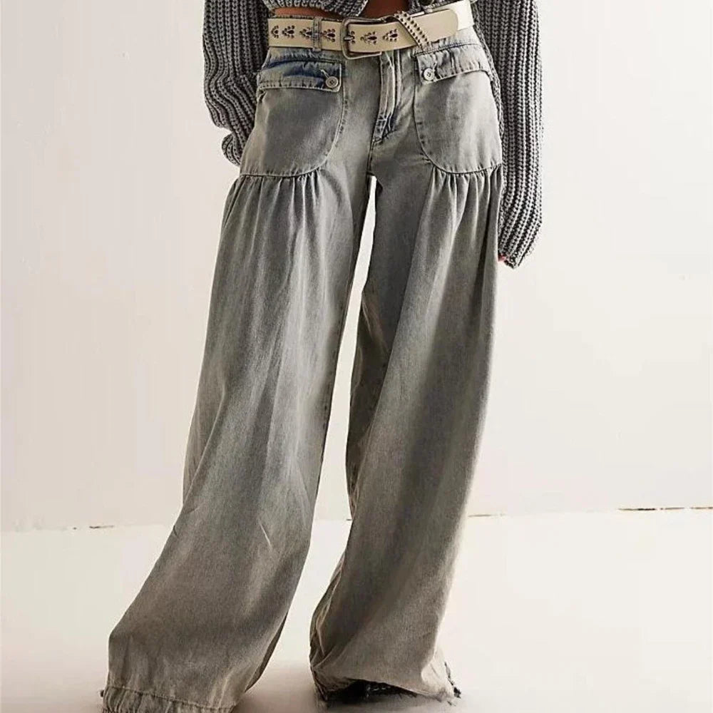 Duttini | Wide-Leg Denim for Women – Pants Collection