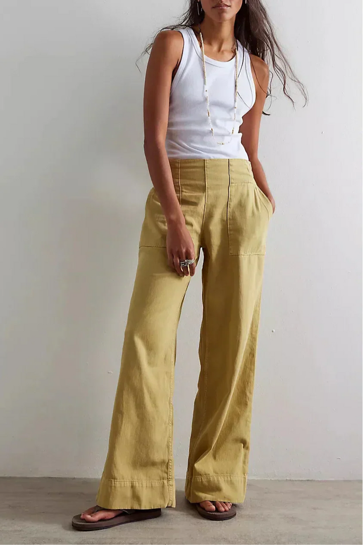 Duttini | Wide-Leg Denim Jeans for Women – Pants Collection