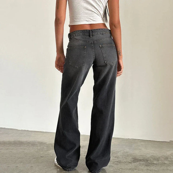Duttini | Low-Waist Denim Pants for Women – Pants Collection