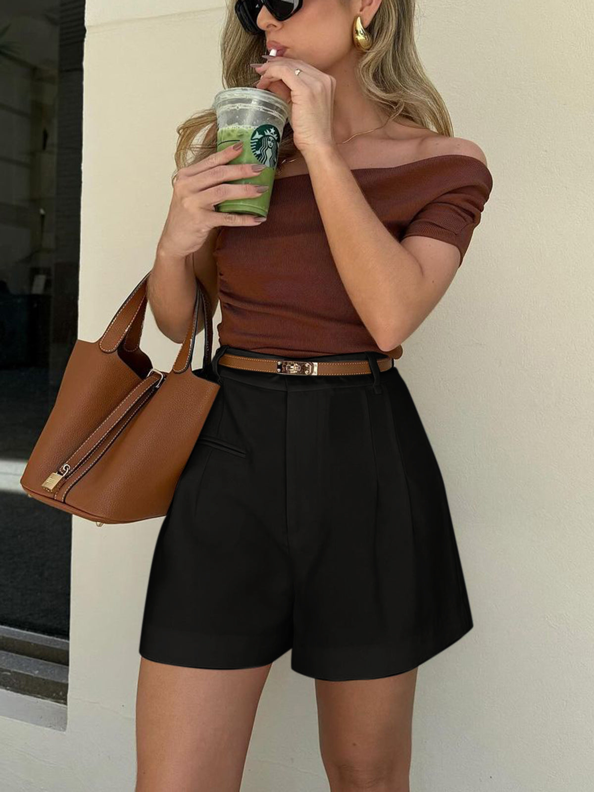Shorts | High-Waisted Summer Casual Wear | Elegant Comfortable