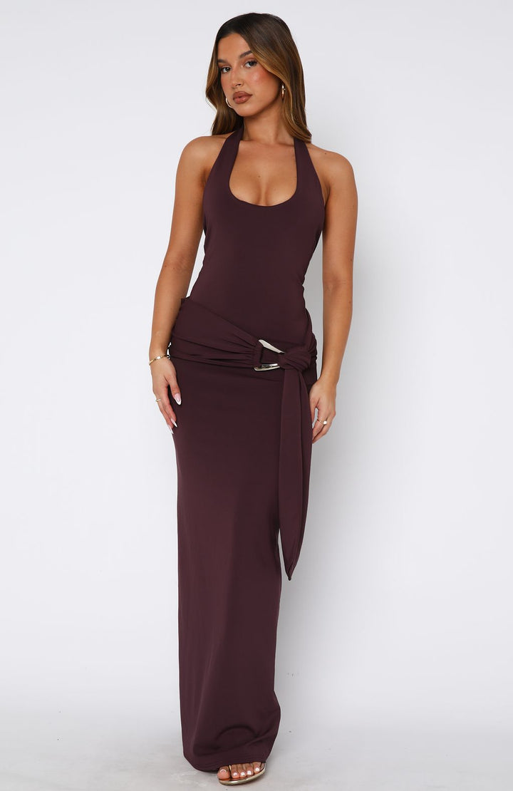 Plum Siren Maxi Dress
