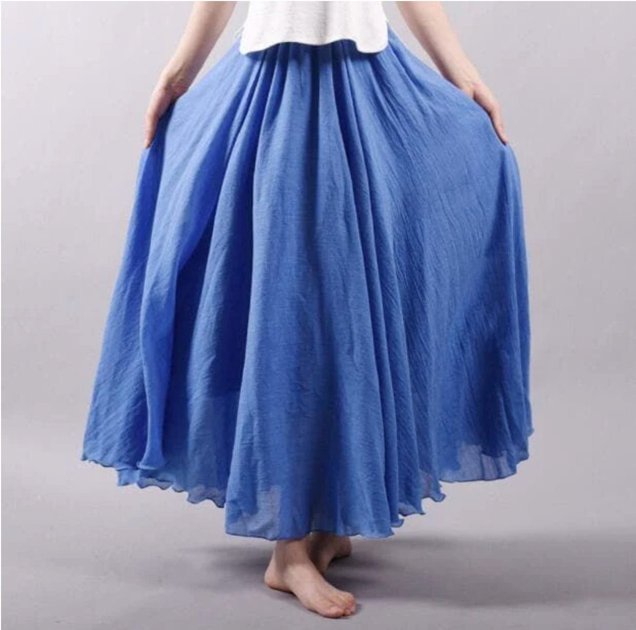 Skirt | Flowing Maxi Skirt | Elegant Summer Piece | Comfortable Lightweight