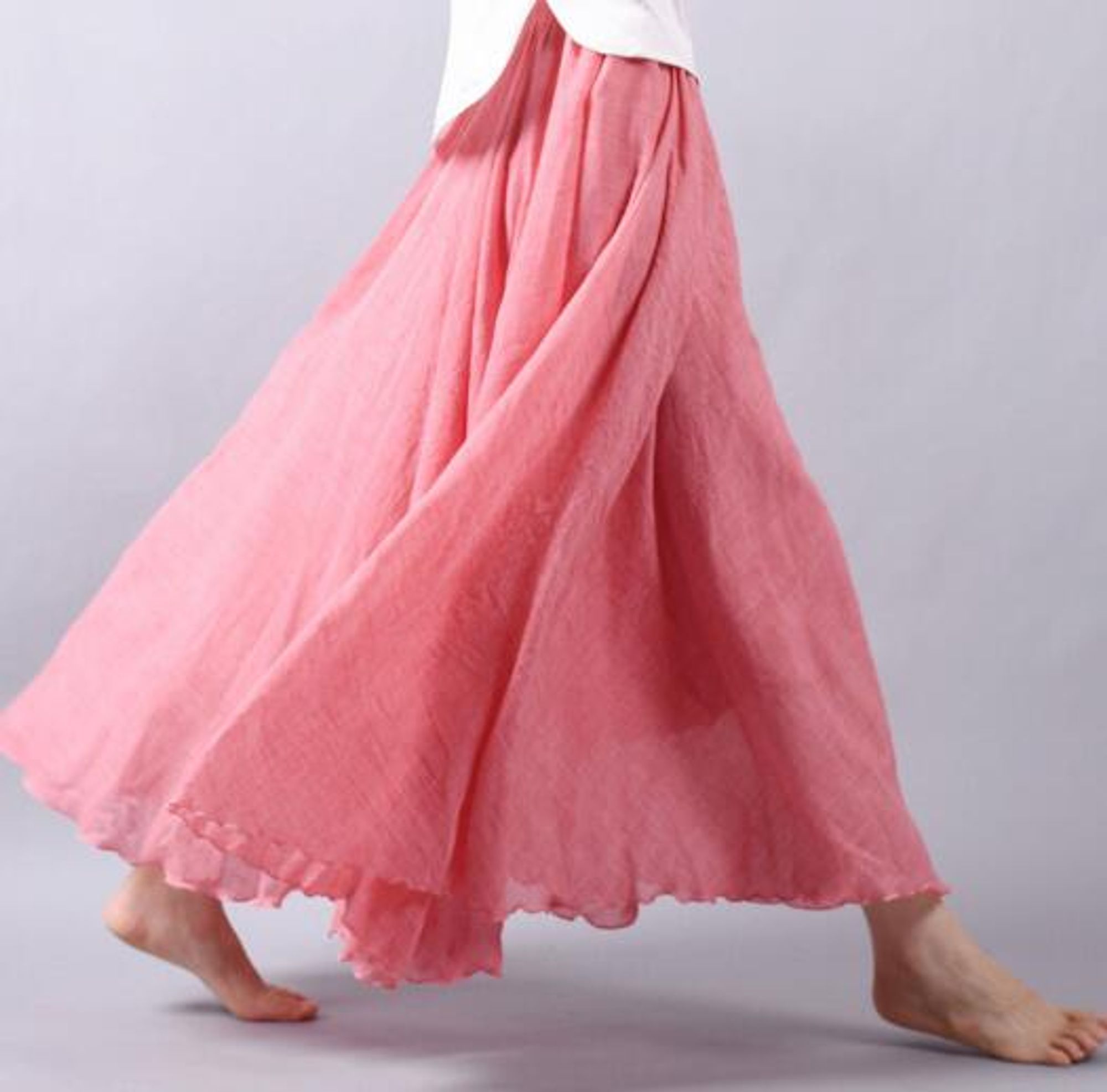 Skirt | Flowing Maxi Skirt | Elegant Summer Piece | Comfortable Lightweight