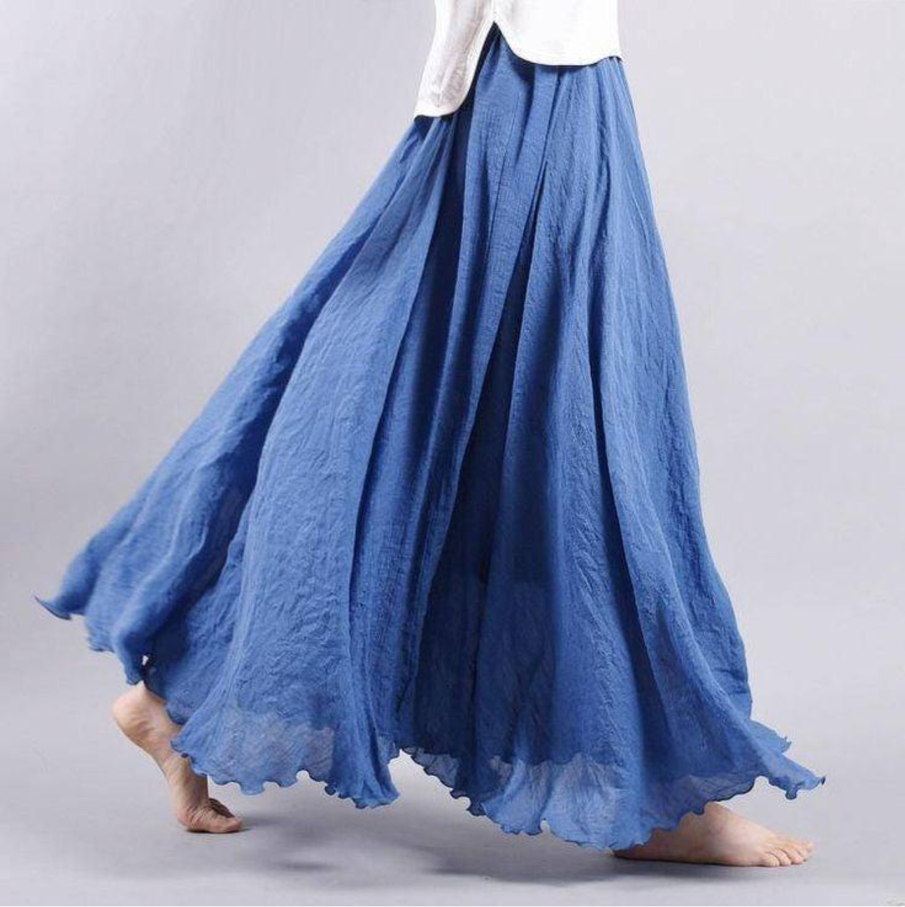 Skirt | Flowing Maxi Skirt | Elegant Summer Piece | Comfortable Lightweight