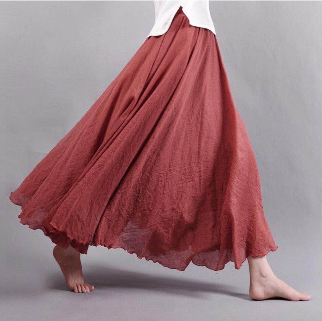 Skirt | Flowing Maxi Skirt | Elegant Summer Piece | Comfortable Lightweight