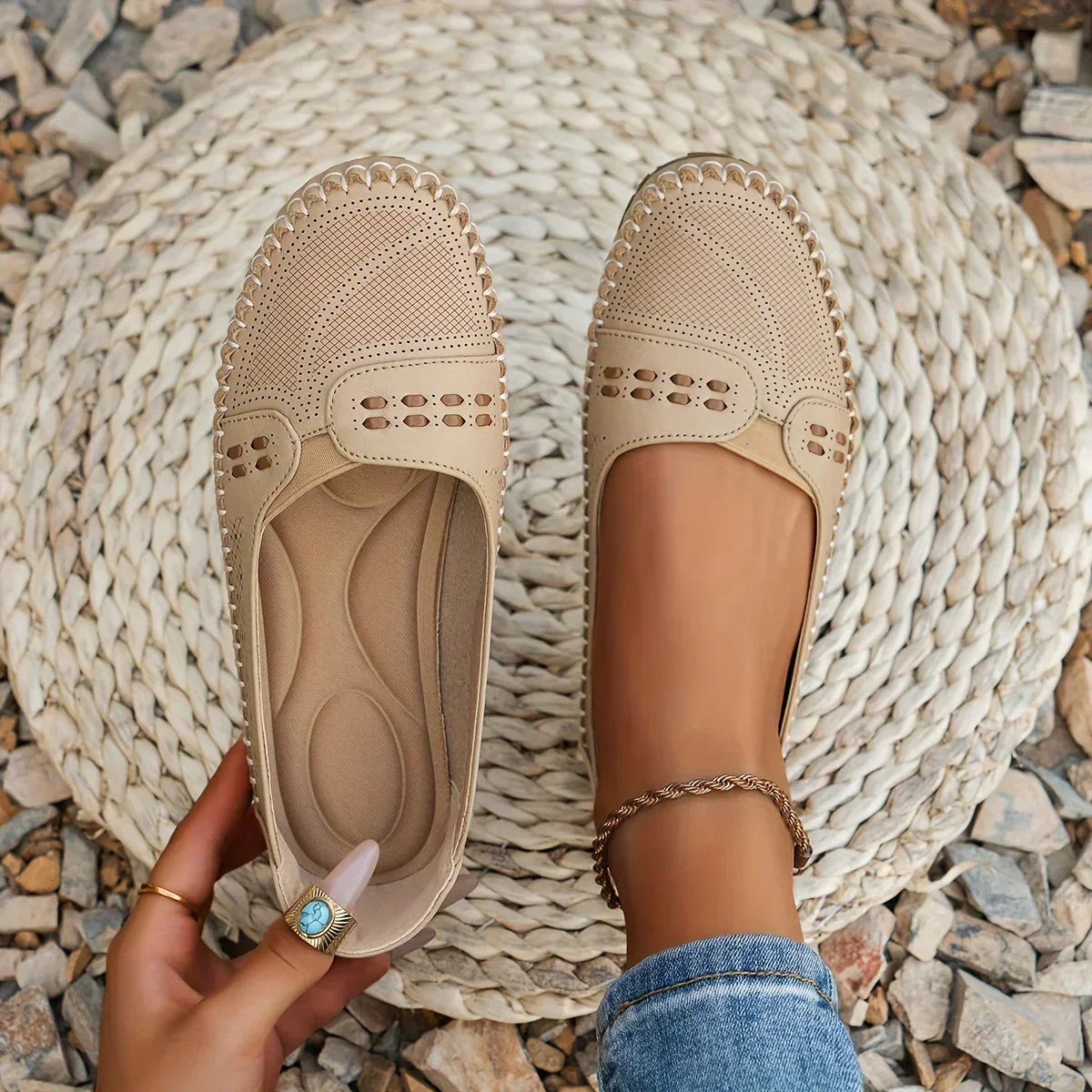Slip-On Shoes | Stylish Non-Slip Sneakers | Comfortable Lightweight Design