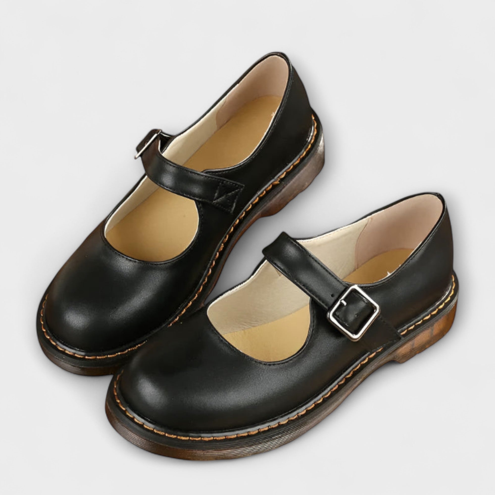 Women's Elegant Mary Jane Shoes | Classic Comfort Flats