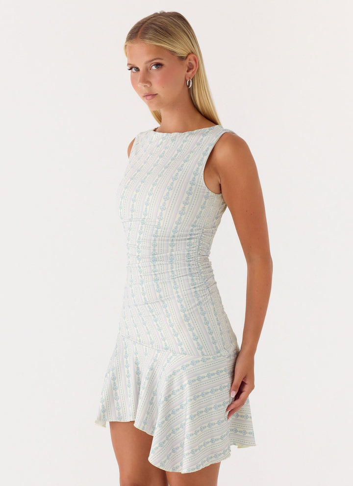 Summer Delight Mini Dress White