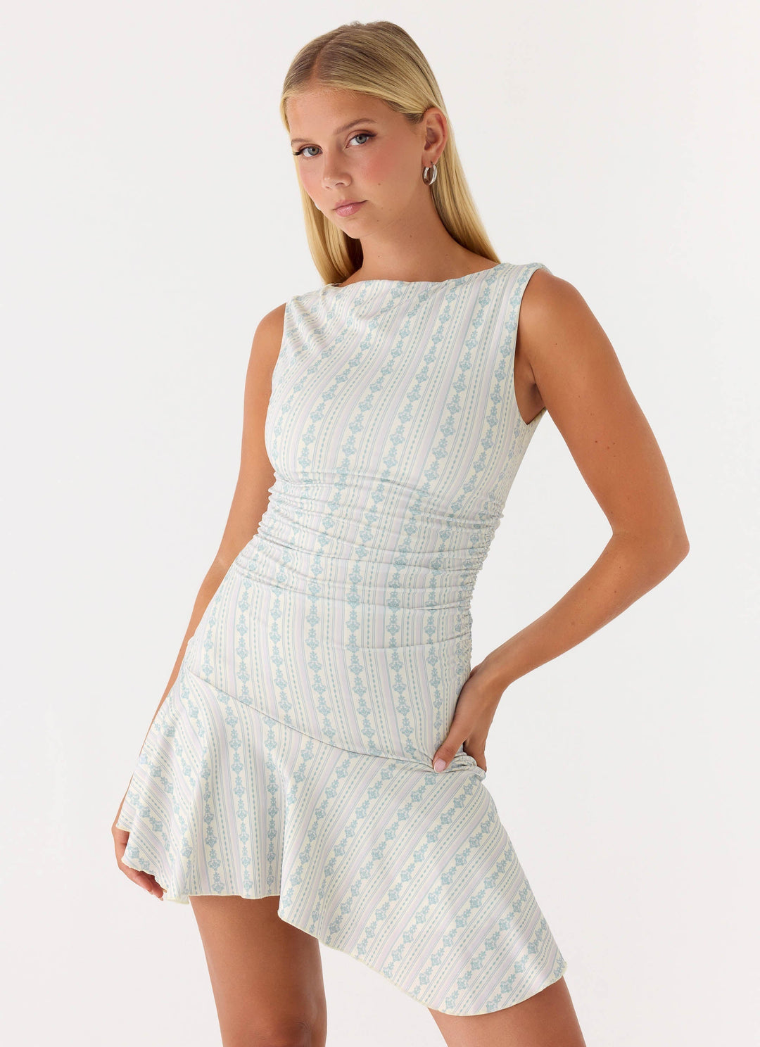 Summer Delight Mini Dress White