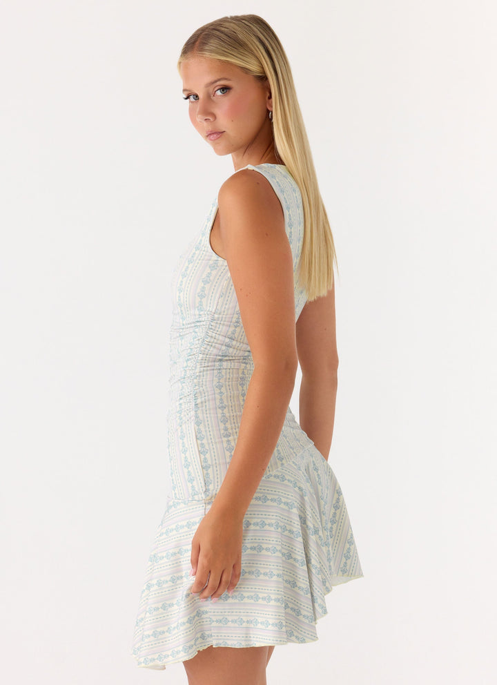 Summer Delight Mini Dress White