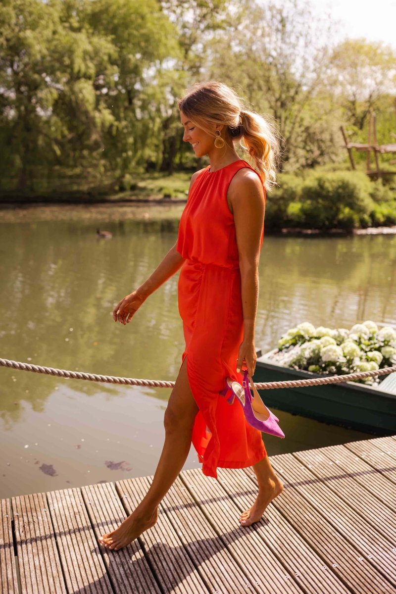 Summer Dresses | Simple Midi Dress | Elegant Comfortable A-Line