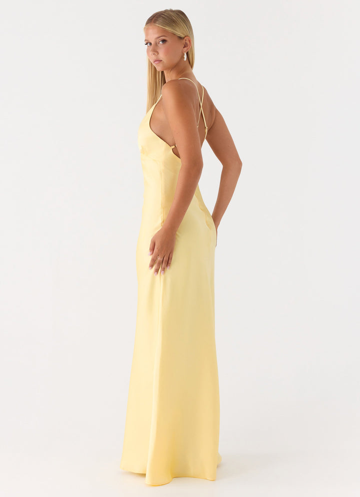 Sundowner Maxi Dress Yellow