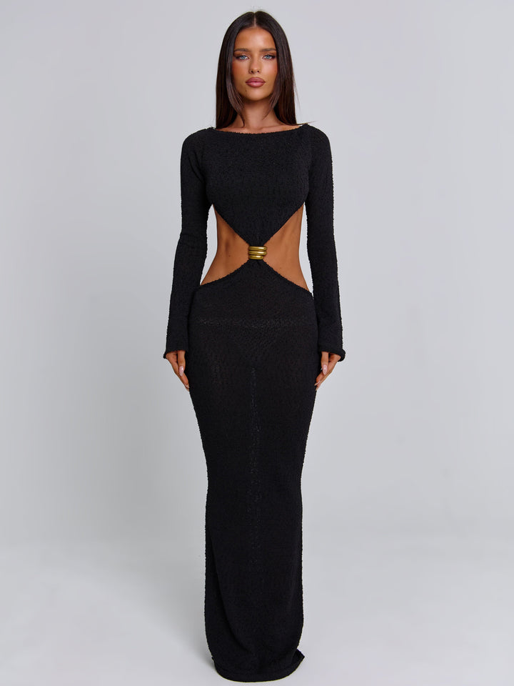 Tova Black Maxi Dress