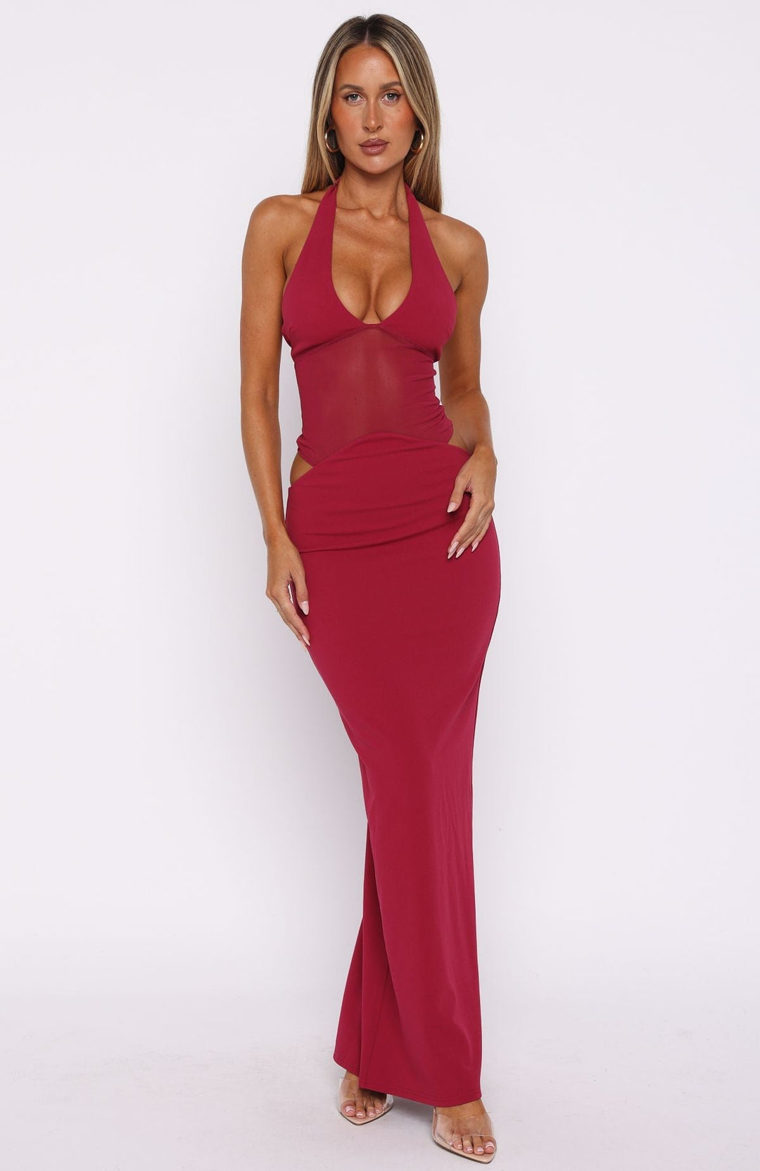 Cherry Allure Maxi Dress