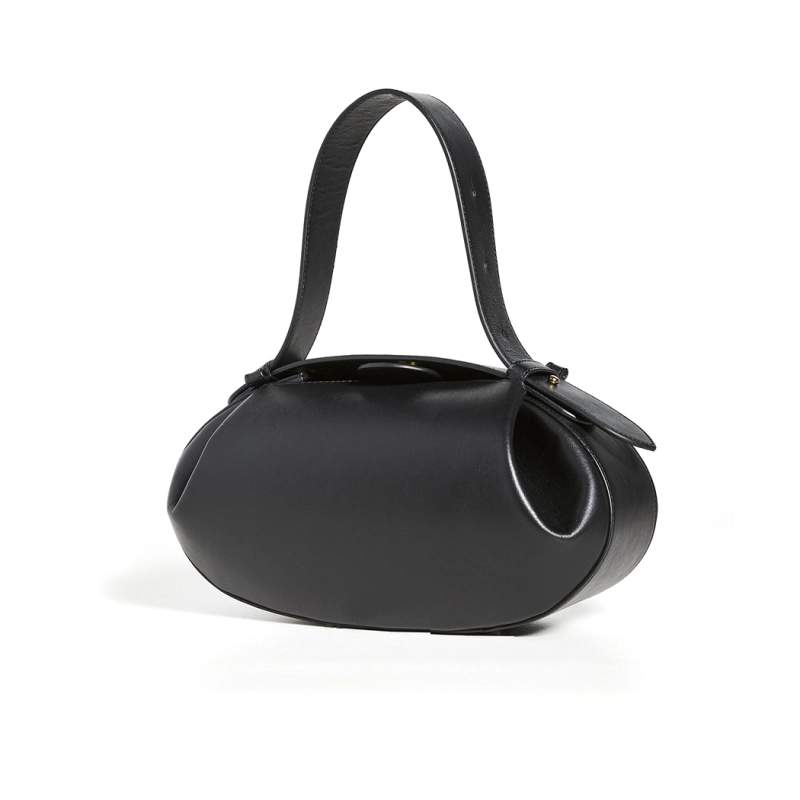 Duttini | Sculptural Round Shoulder Bag, Top Handle