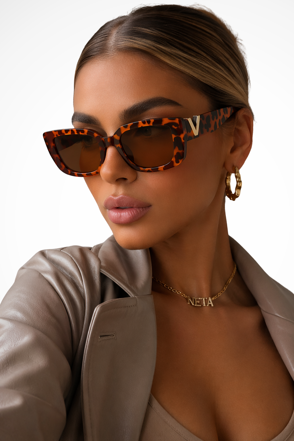 Women's Bold Cat-Eye Sunglasses | Chunky Frame UV-Protection Shades