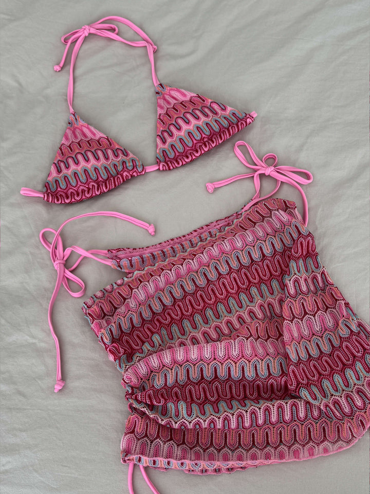 Duttini | Wavy Knit Texture Bikini Set for Women – Sets Collection