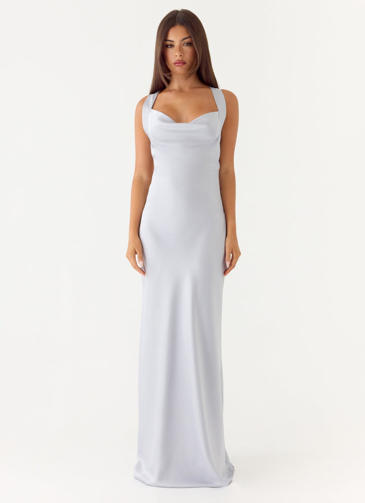 Zandie Maxi Dress Light Blue