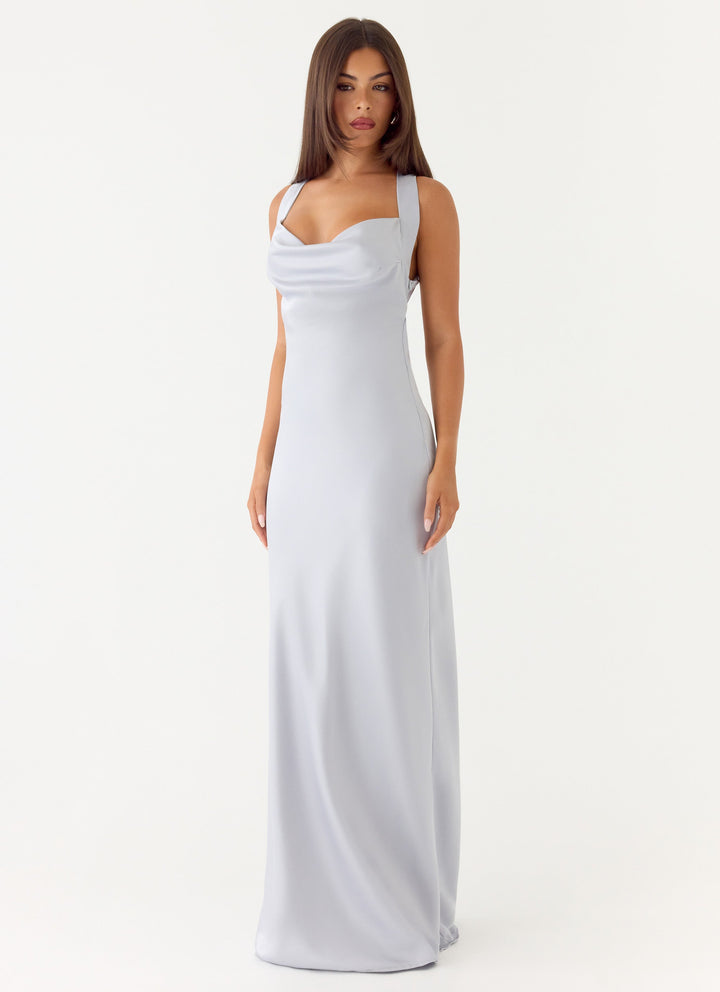 Zandie Maxi Dress Light Blue