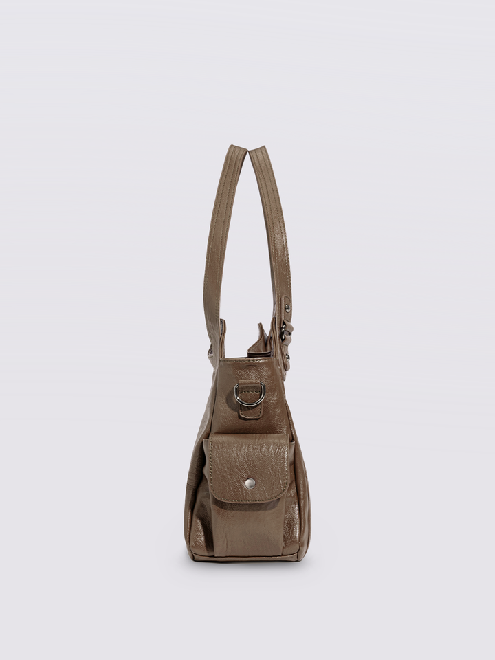 Duttini | Multi-Pocket Shoulder Bag, Adjustable Strap