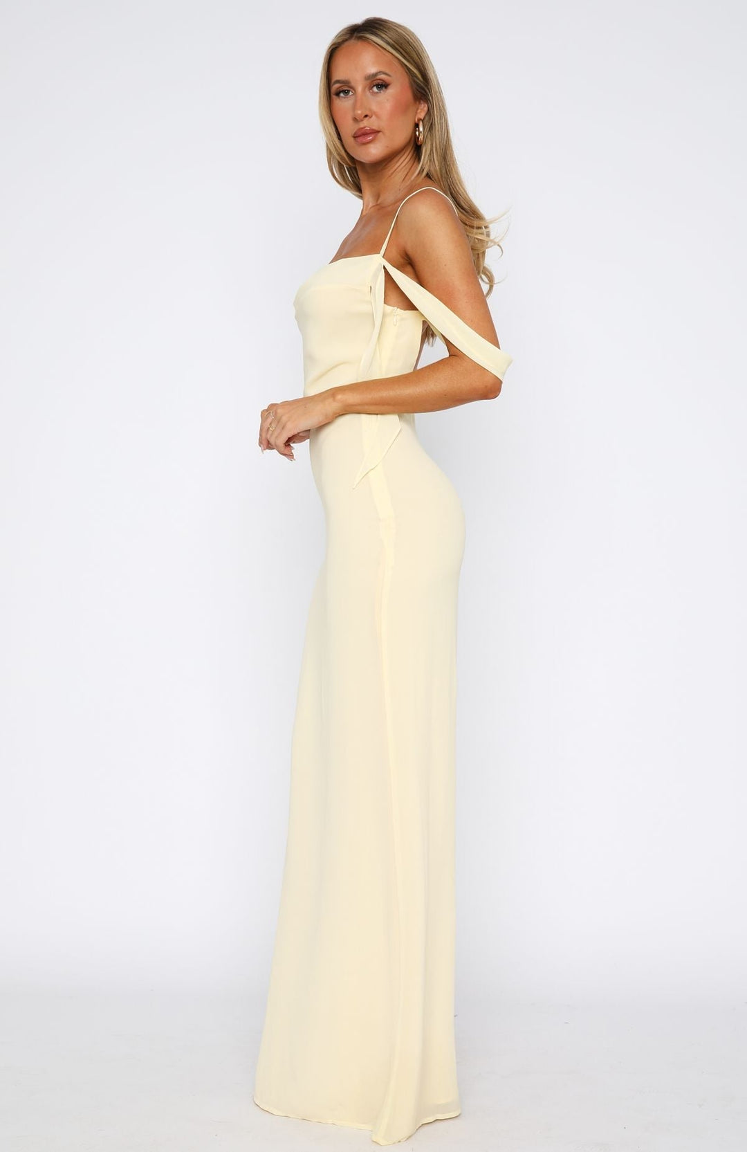 Lemon Blossom Maxi Dress