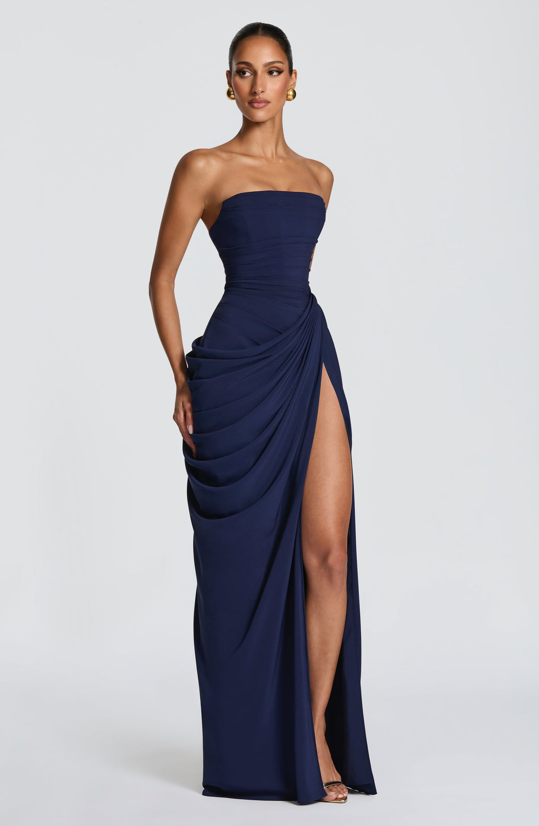 Cyra Maxi Dress Navy