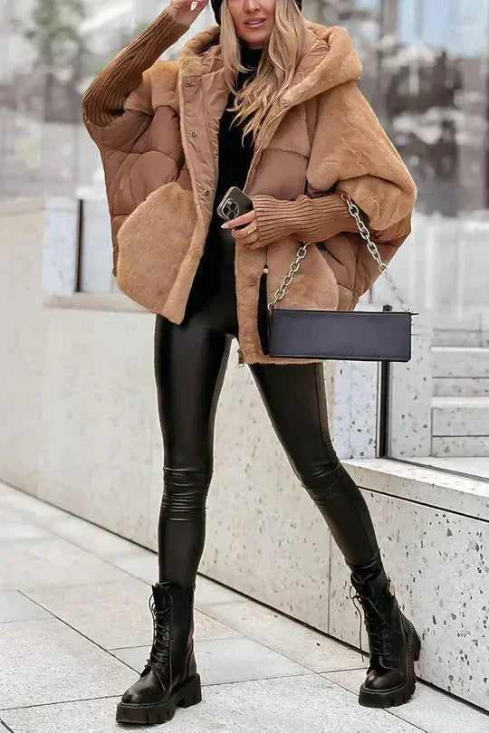 Women's Hooded Jacket with Modern Style