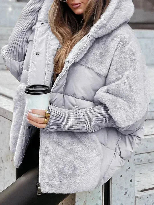 Women's Hooded Jacket with Modern Style