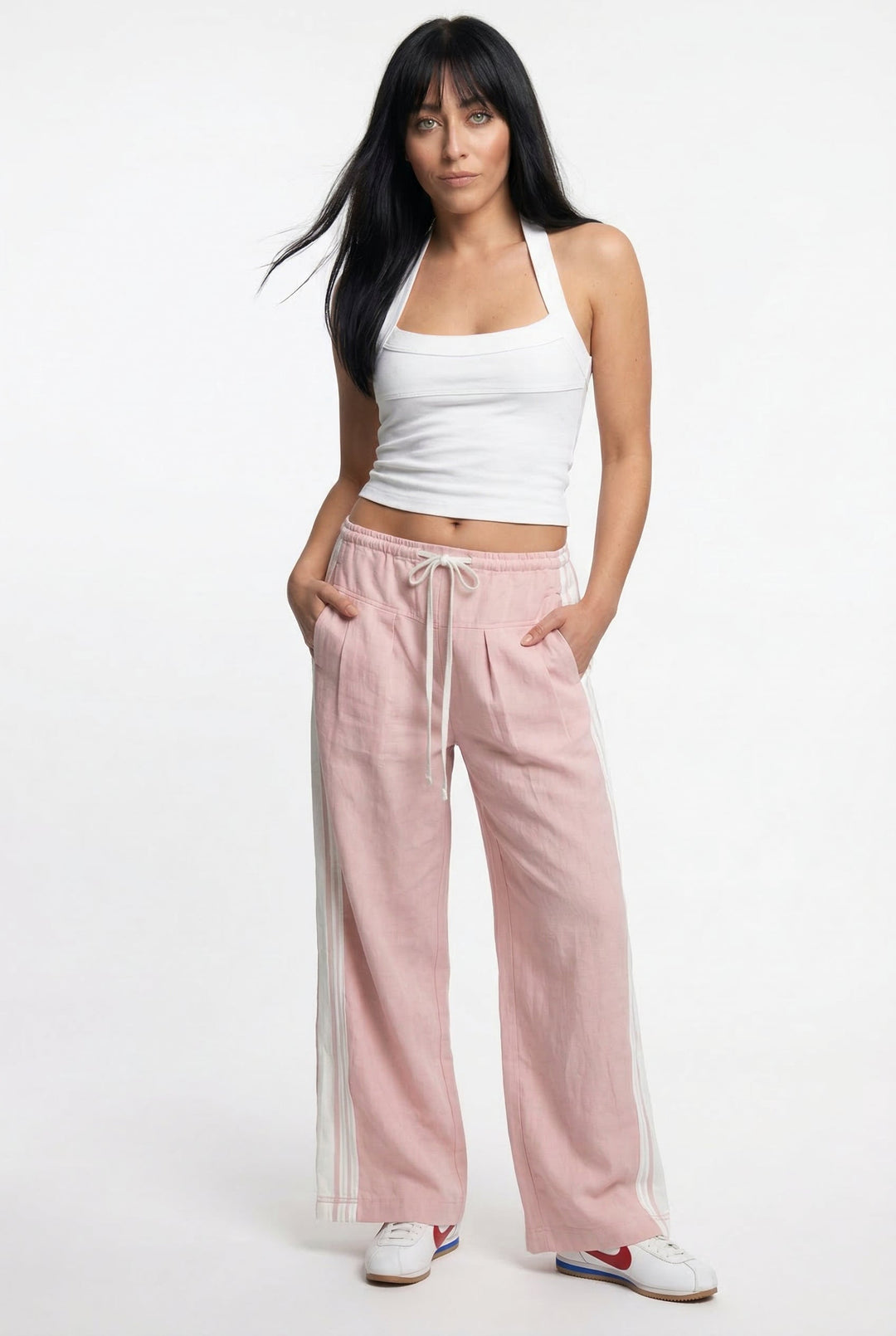 Duttini | Active Joggers for Women in Black, Slim Fit
