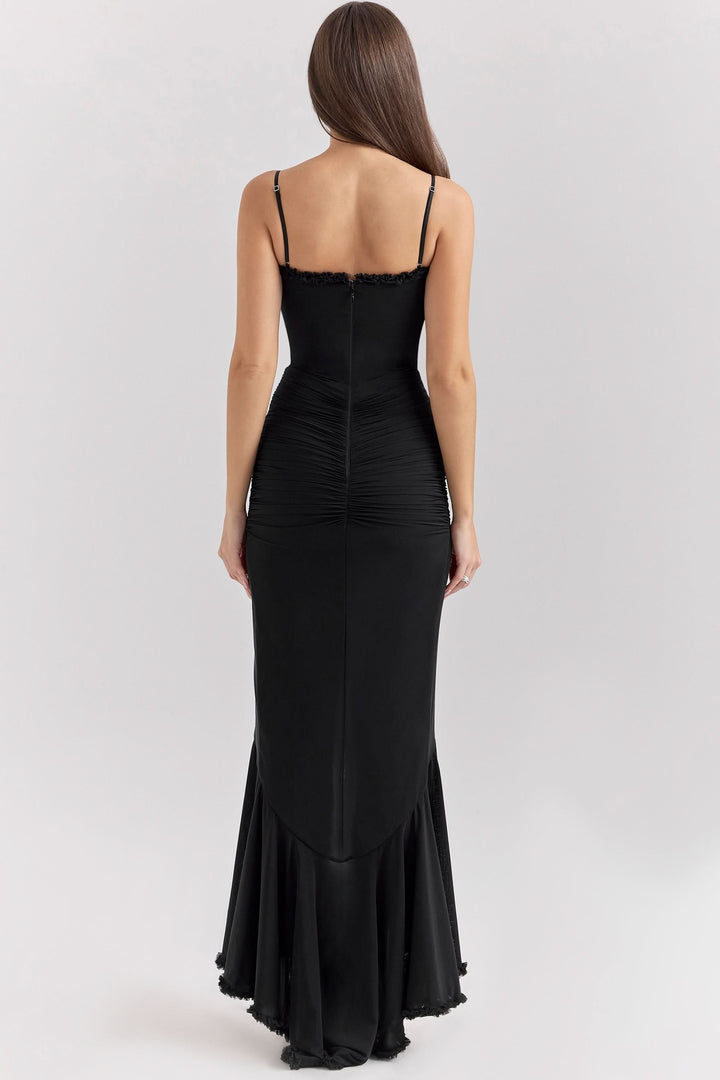 Gabbi Ruffled Midi Dress