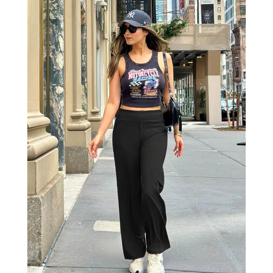 ComfortCurve Wide Leg Everyday Trousers