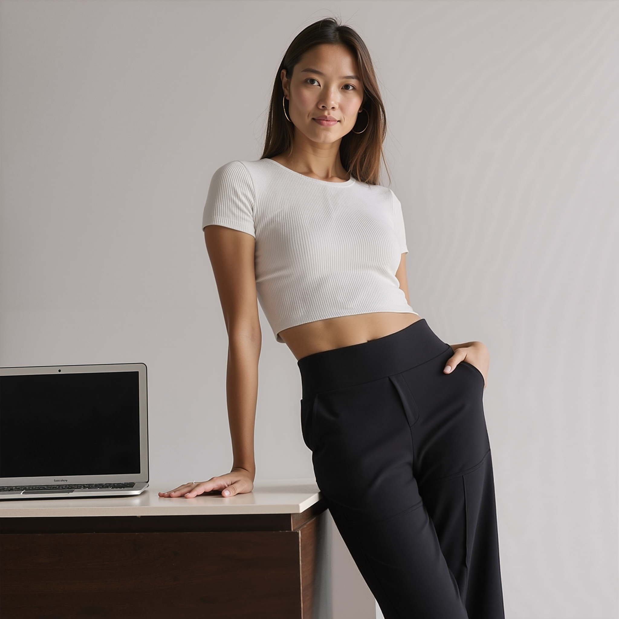 ComfortCurve Wide Leg Everyday Trousers