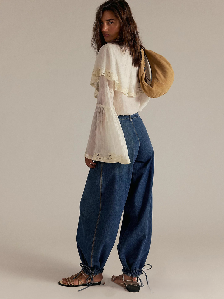 Duttini | Wide-Leg Denim for Women – Pants Collection
