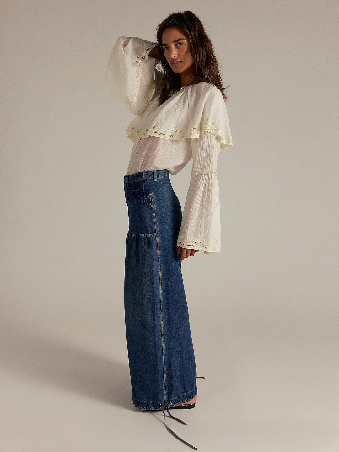 Duttini | Wide-Leg Denim for Women – Pants Collection