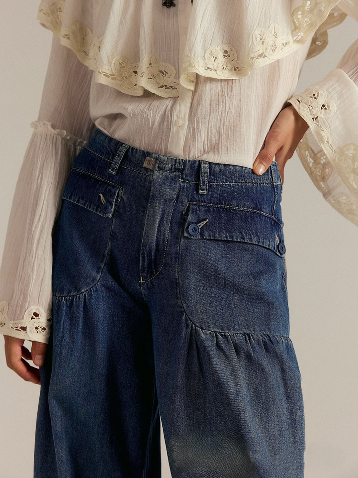 Duttini | Wide-Leg Denim for Women – Pants Collection