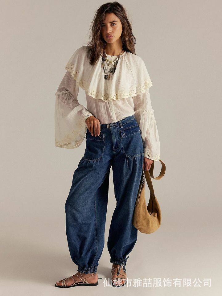 Duttini | Wide-Leg Denim for Women – Pants Collection