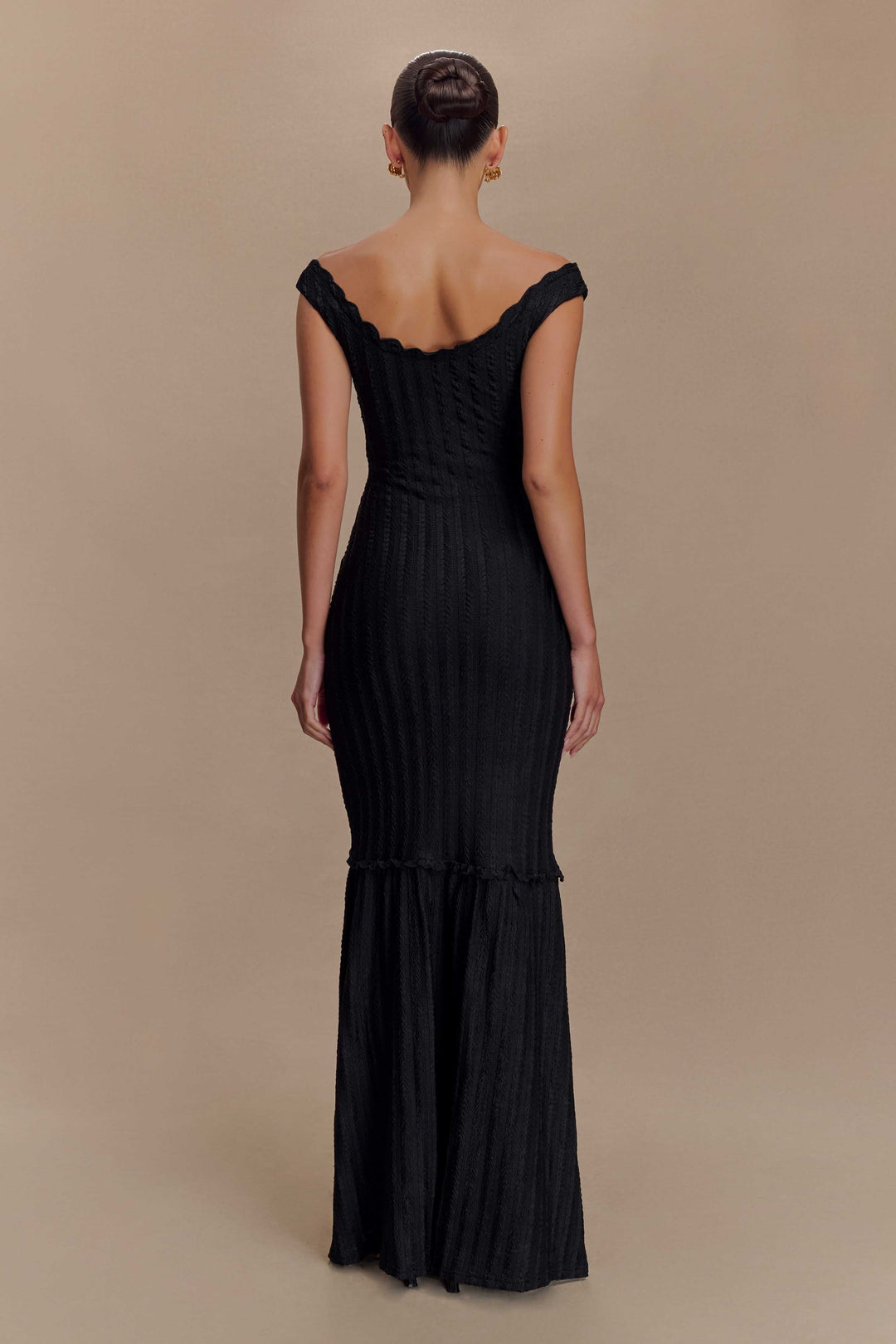 Natalie Off Shoulder Maxi Dress