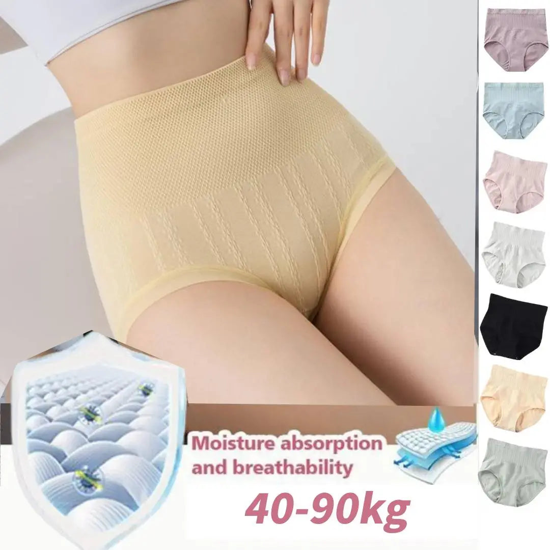Women's High-Waist Tummy-Control Shapewear | Seamless Everyday Shaping Brief (7-Pack)