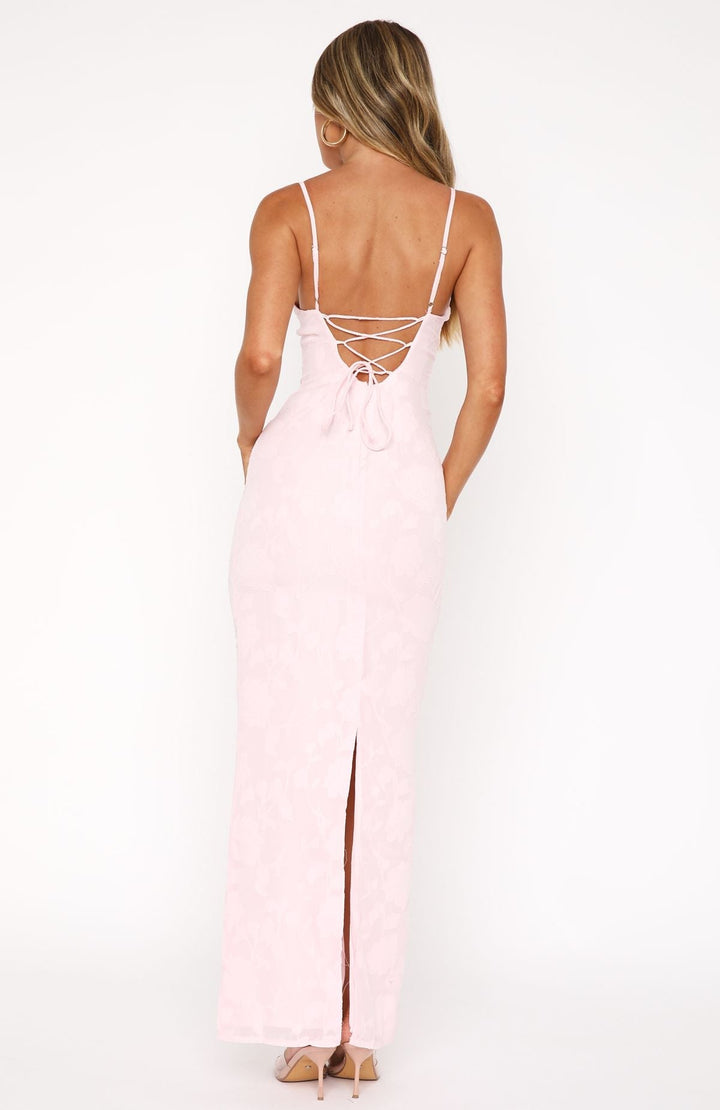 Blush Garden Maxi Dress