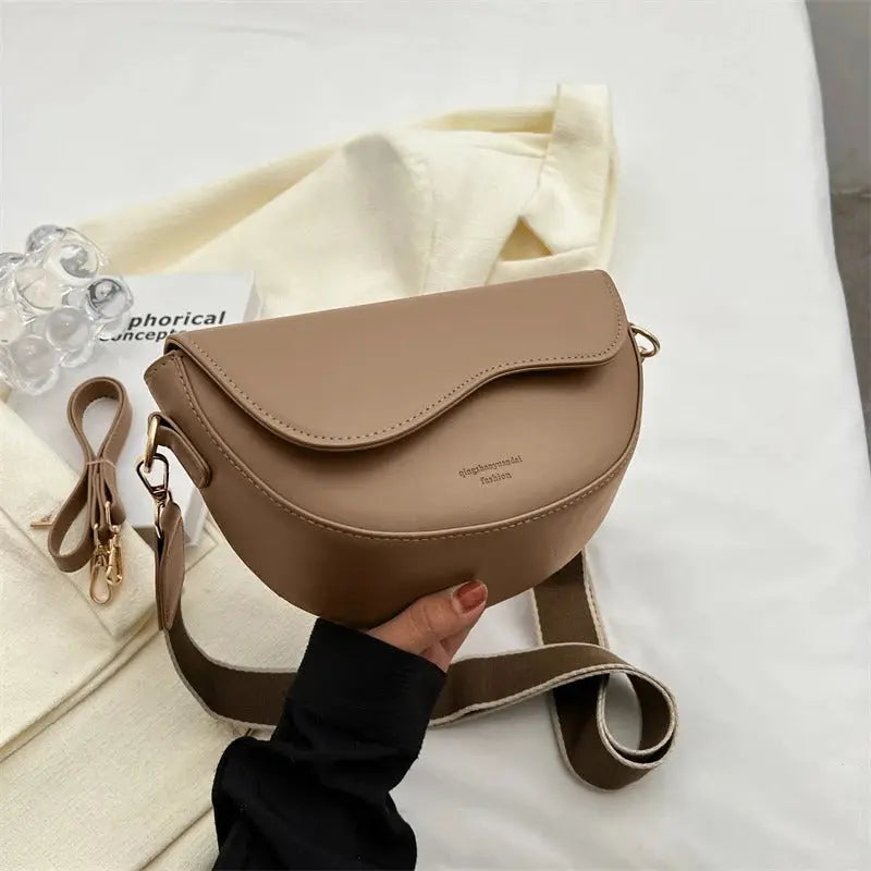 Women's Leather Shoulder Bag | Luxe Compact Everyday Bag