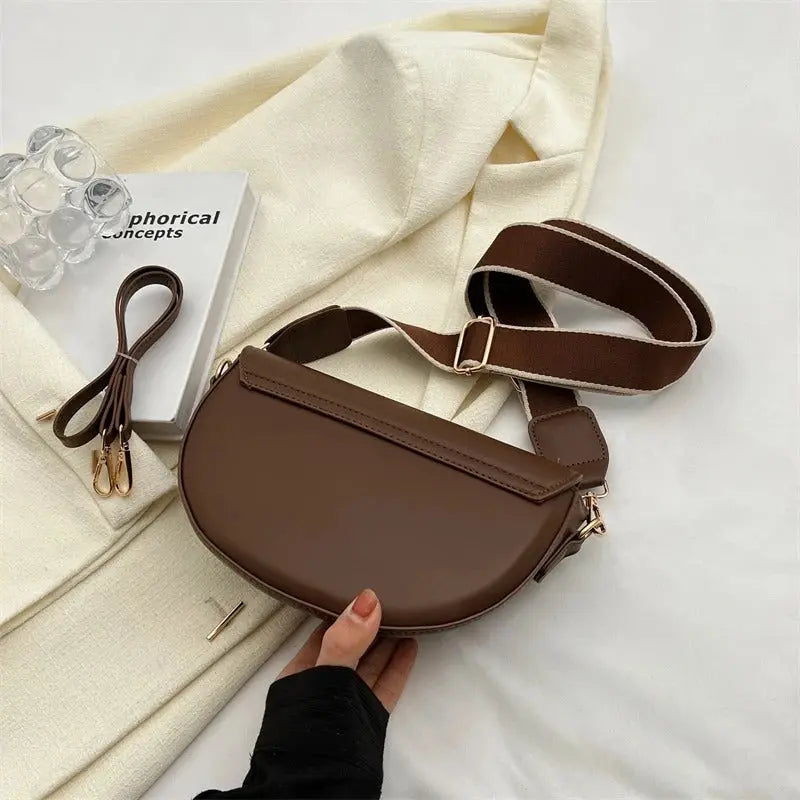 Women's Leather Shoulder Bag | Luxe Compact Everyday Bag