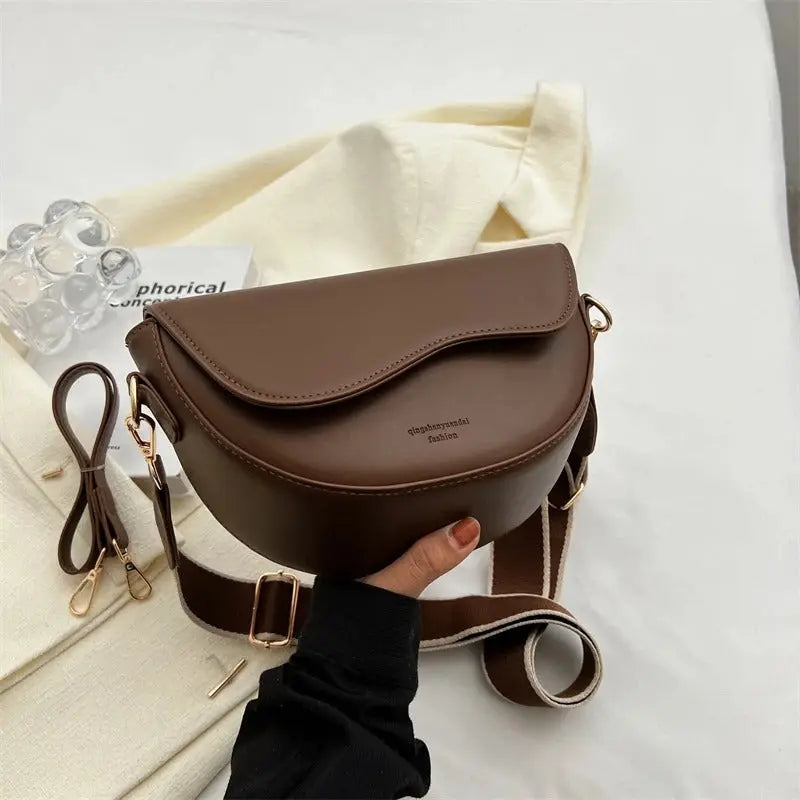 Women's Leather Shoulder Bag | Luxe Compact Everyday Bag