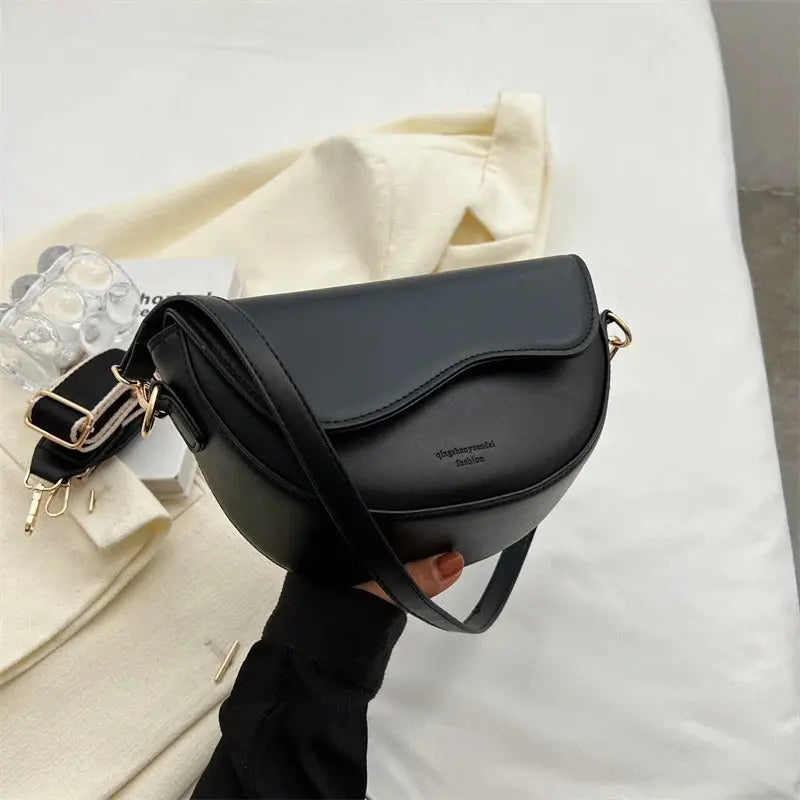 Women's Leather Shoulder Bag | Luxe Compact Everyday Bag