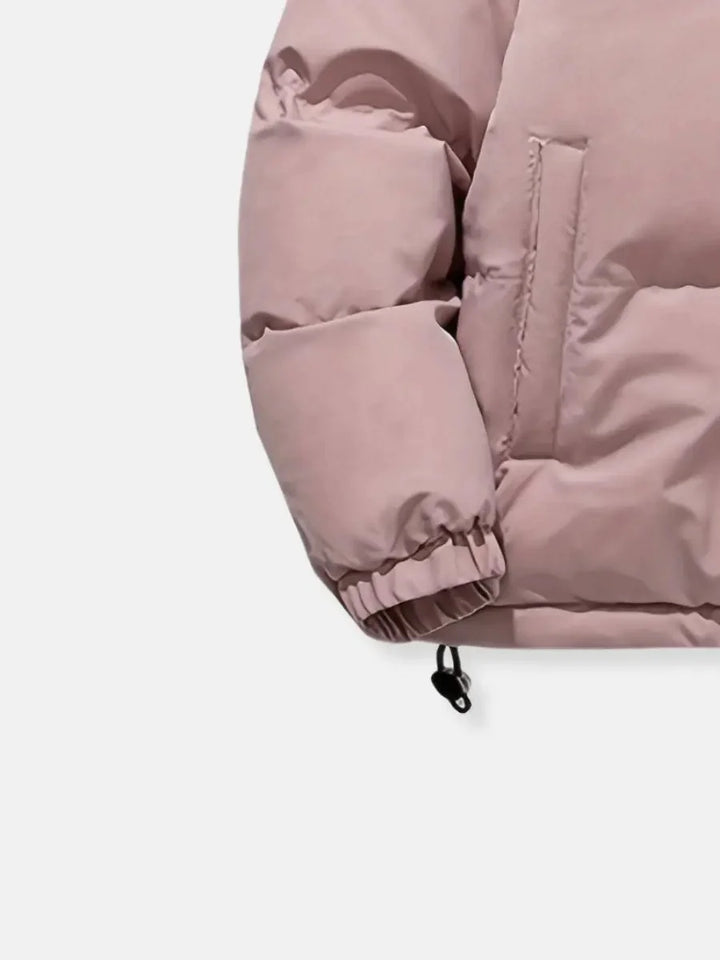 Women's Winter Down Jacket with Hood and Soft Lining