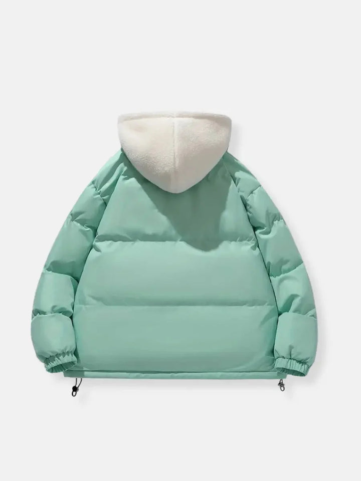 Women's Winter Down Jacket with Hood and Soft Lining