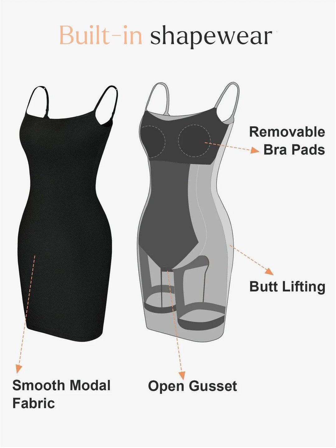 Sculpt Modal Dress