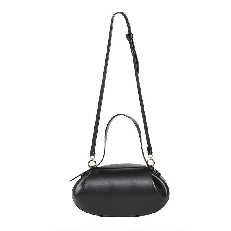 Duttini | Sculptural Round Shoulder Bag, Top Handle