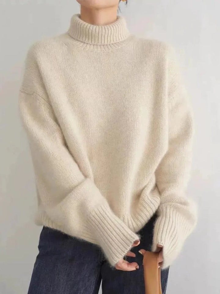 Women's Soft and Comfortable Turtleneck Sweater