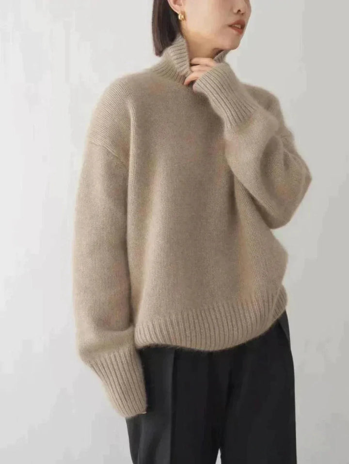 Women's Soft and Comfortable Turtleneck Sweater