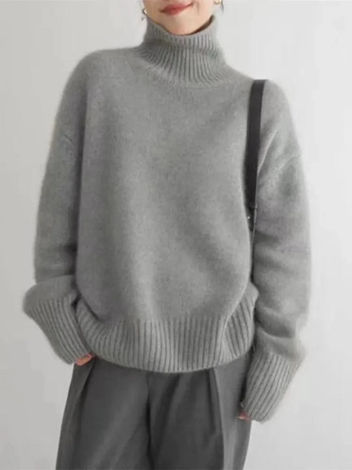 Women's Soft and Comfortable Turtleneck Sweater